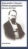 Feiten en gedachten Derde boek 1847-1852 - Alexander I. Herzen - 9789029519441