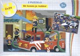 We komen je redden! - puzzel 2 x 24 stukjes,  -  - 9789036639552