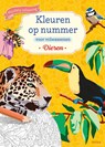 Kleuren op nummer voor volwassenen Dieren -  - 9789044760064
