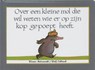 Over een kleine mol die wil weten wie er op zijn kop gepoept heeft - Werner Holzwarth - 9789053413500