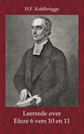 Leerrede over Efeze 6, vs. 10 en 11 - H.F. Kohlbrügge - 9789057195839