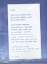 Plint Raamkaart Navulset 'Thuis' Kees Spiering -  - 9789059304987
