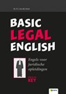 Basic Legal English B1-B2, key - Piet van der Voort - 9789066754102