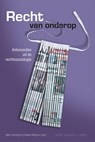 Recht van Onderop - Marc Hertogh ; Heleen Weyers - 9789069167763
