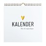 Kalender -  - 9789083186528