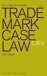 Trademark case law CJEU - Dirk Visser - 9789086920440