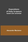 Expositions of Holy Scripture - Alexander MacLaren - 9789355341143