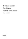 A white facade, five floors and an open door - Rosa Park ; Rich Stapleton - 9789401456418