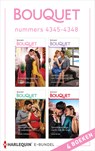 Bouquet e-bundel nummers 4345 - 4348 - Susan Stephens ; Maya Blake ; Clare Connelly ; Dani Collins - 9789402556049