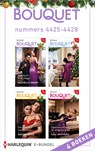Bouquet e-bundel nummers 4425 - 4428 - Maisey Yates ; Michelle Smart ; Louise Fuller ; Kali Anthony - 9789402560527
