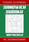 Sandwich Sudoku - Puzzelboek, Alle Spelniveaus - 100 Puzzels Incl. Oplossingstechnieken - Kerstcadeau Boekenshop - 9789403719061