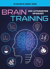 Scheurkalender 2026 Braintraining,  -  - 9789460972508
