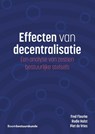 Effecten van decentralisatie - Fred Fleurke ; Rudie Hulst ; Piet de Vries - 9789462362178