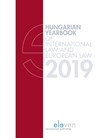 Hungarian Yearbook of International Law 2019 - Marcel Szabó ; Laura Gyeney ; Petra Lea Láncos - 9789462369795