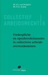 Vredesplicht- en openbreekclausules in collectieve arbeidsovereenkomsten - J. van Drongelen ; P.A.L. de Jong - 9789462510180