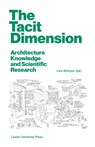 The Tacit Dimension - Lara Schrijver - 9789462702714