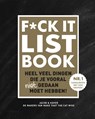 F*CK-it list book - Jacob & Haver - 9789463332019