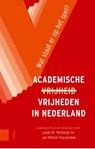 Academische Vrijheden in Nederland - Lucas Verburgt ; Jan Willem Duyvendak - 9789463726290