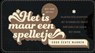 Het is maar een spelletje - Voor echte mannen -  - 9789464081282