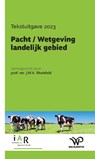 Pacht / Wetgeving landelijk gebied - Jeroen Rheinfeld - 9789464561395