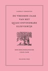 De vreemde zaak van het quasi-onvindbare Elzeviertje - Garrelt Verhoeven - 9789464562323