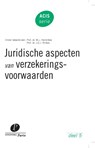 Juridische aspecten van verzekeringsvoorwaarden - M.L. Hendrikse ; J.G.J. Rinkes - 9789490962111