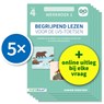 Begrijpend lezen voor de LVS-toetsen - Groep 4 - Werkboek 1 - Set van 5 -  - 9789493442238
