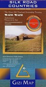 Silk Road Countries geographical map -  - 9789632041384