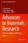 Advances in Materials Research - G. Kumaresan ; N. Siva Shanmugam ; V. Dhinakaran - 9789811583216