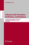 Software Fault Prevention, Verification, and Validation - Shaoying Liu - 9789819616206