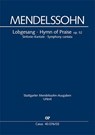 Lobgesang (Klavierauszug) - Felix Mendelssohn Bartholdy - 9790007060992