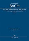 Aus der Tiefen rufe ich, Herr, zu dir - Johann Sebastian Bach - 9790007076153