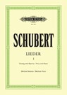 Lieder, Band 1, mittlere Stimme - Franz Schubert - 9790014000714