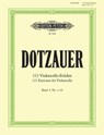 113 Violoncello-Etüden - Heft 1: Nr. 1 -34 - Justus Johann Friedrich Dotzauer - 9790014042608
