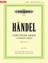 9 Deutsche Arien HWV 202-210 / URTEXT - Georg Friedrich Händel - 9790014071165