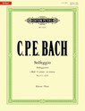 Solfeggio (Solfeggietto) c-Moll Wq 117/2 / H220 - Carl Philipp Emanuel Bach - 9790014136826