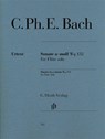 Sonate a-moll Wq 132 für Flöte solo - Carl Philipp Emanuel Bach - 9790201805559