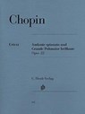 Chopin, Frédéric - Andante spianato und Grande Polonaise brillante Es-dur op. 22 - Frédéric Chopin - 9790201806310