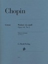 Chopin, Frédéric - Walzer cis-moll op. 64 Nr. 2 - Frédéric Chopin - 9790201806549