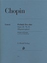 Chopin, Frédéric - Prélude Des-dur op. 28 Nr. 15 (Regentropfen) - Frédéric Chopin - 9790201808543