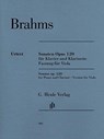 Sonaten Opus 120 für Klavier und Klarinette - Johannes Brahms - 9790201809885