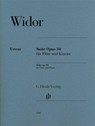 Suite op. 34 for Flute and Piano - Charles-Marie Widor - 9790201812182