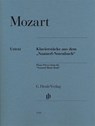 Piano Pieces from the "Nannerl Music Book" - Wolfgang Amadeus Mozart - 9790201812366