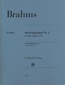 Johannes Brahms - Streichquintett Nr. 2 G-dur op. 111 - Johannes Brahms - 9790201814834