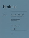 Johannes Brahms - Violinsonate d-moll op. 108 - Johannes Brahms - 9790201815701