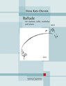 Ballade Partitur (zugleich Spielpartitur). - Elena Kats-Chernin - 9790202536278