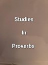 Studies In Proverbs - James Dobbs - 9798223319603