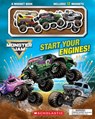 Monster Jam: Start Your Engines! a Magnet Book - Scholastic - 9798225004026