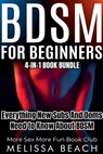 BDSM For Beginners: Everything New Subs and Doms Need to Know About BDSM (4-in-1 Book) - More Sex More Fun Book Club - 9798227331885