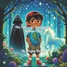 The Unicorn's Song and the Shadow Thief - Megan Parker - 9798231596782